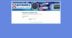 Desktop Screenshot of ams.mechanikadc.cz